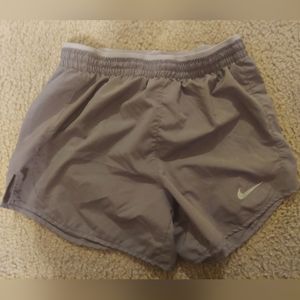 Nike women's shorts with back pocket zipper